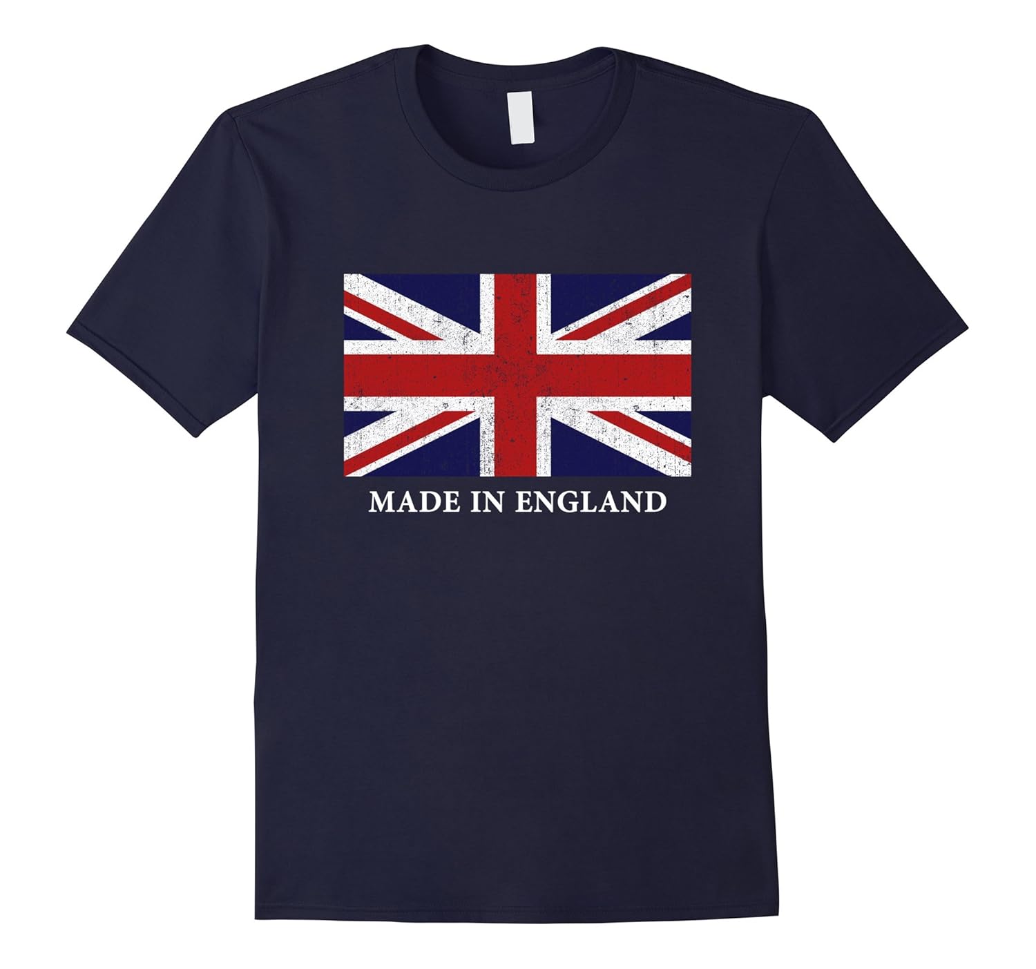 Made In England British Flag T Shirt-ANZ
