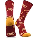 TCK Mayhem Crew Socks Calf Length Sock Mens Game Day Socks