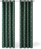Deconovo Christmas Decorations Blackout Curtains Eyelet Foil Diamond 2 Panels view 3