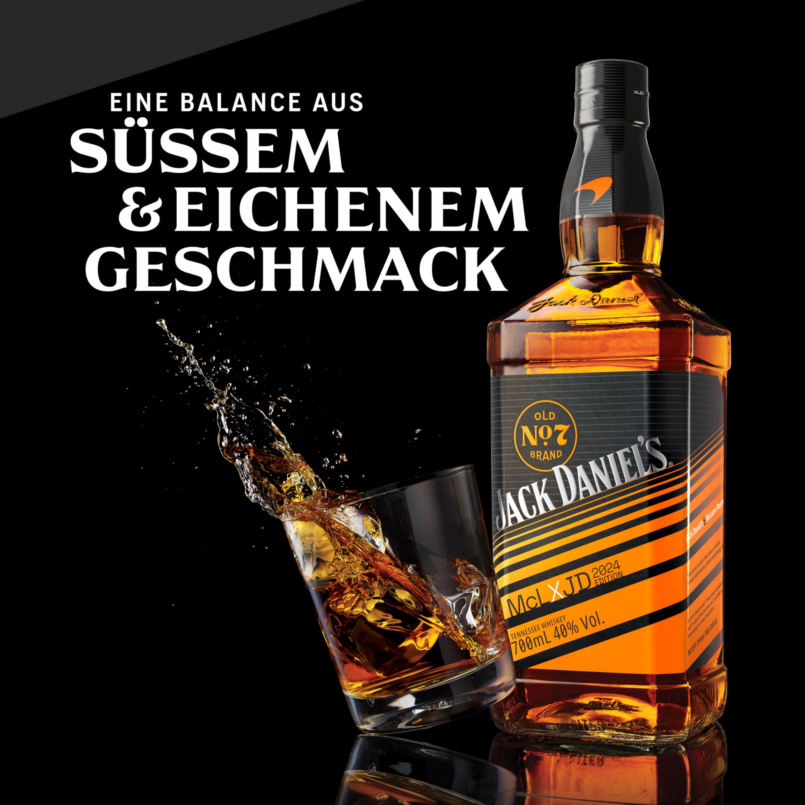 Jack Daniel's Old No.7 Tennessee Whiskey - McLaren Limited Edition 2024 - Inklusive Geschenkverpackung - zwei ikonische Marken, eine unverwechselbare Flasche -0.7L/40% Vol. 6