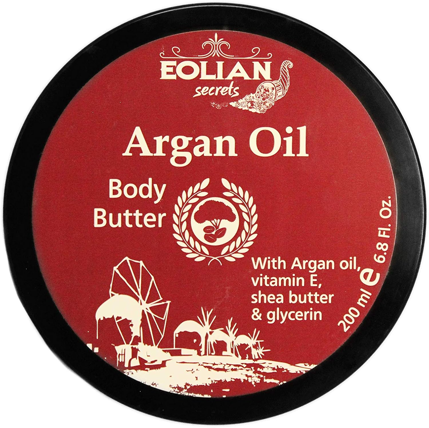 Body Butter Argan Oil 200 ml Eolian Secrets BigaMart