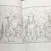 Amazon.com: The Lord of the Rings Movie Trilogy Coloring Book