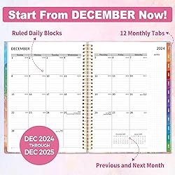 SUNEE 2025 Weekly and Monthly Planner - from