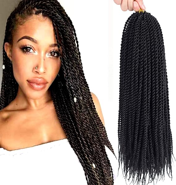 Amazon Co Jp Befunny メンズ 8パック18 セネガルツイストかぎ針編み 髪 お下げスモールハバナマンボツイストかぎ針編み 髪 セネガルツイスト黒人女性用束 パック 18インチ 8パック 図1 B バック 服 ファッション小物