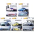 Hot Wheels Premium Car Culture Fast Wagons Complete Set of 5 Vehicles
