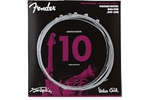 Fender Hendrix Voodoo Child Electric Guitar Strings, Vintage Nickel, Ball End .010-.038