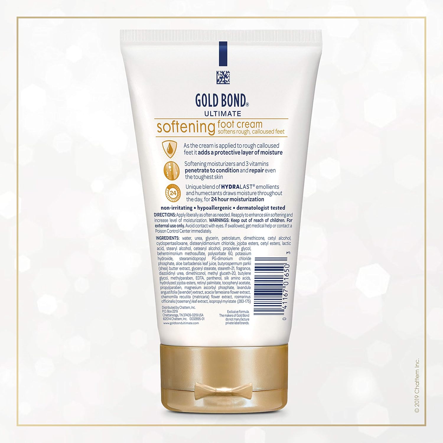 Gold Bond Ultimate Softening Foot Cream with Shea Butter, 4 Ounce, Leaves Rough, Dry, Calloused Feet, Heels, and Soles Feeling Smoother and Softer. Includes Vitamins A, C, E, and Silk Amino Acids.: Health & Personal Care