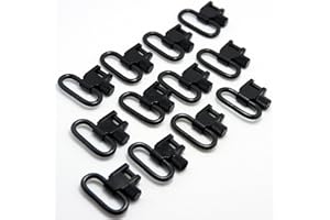 GUGULUZA Dozen Quick Release Shotgun Rifle Gun Sling Swivels(12 Pack)