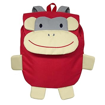 safari red backpack