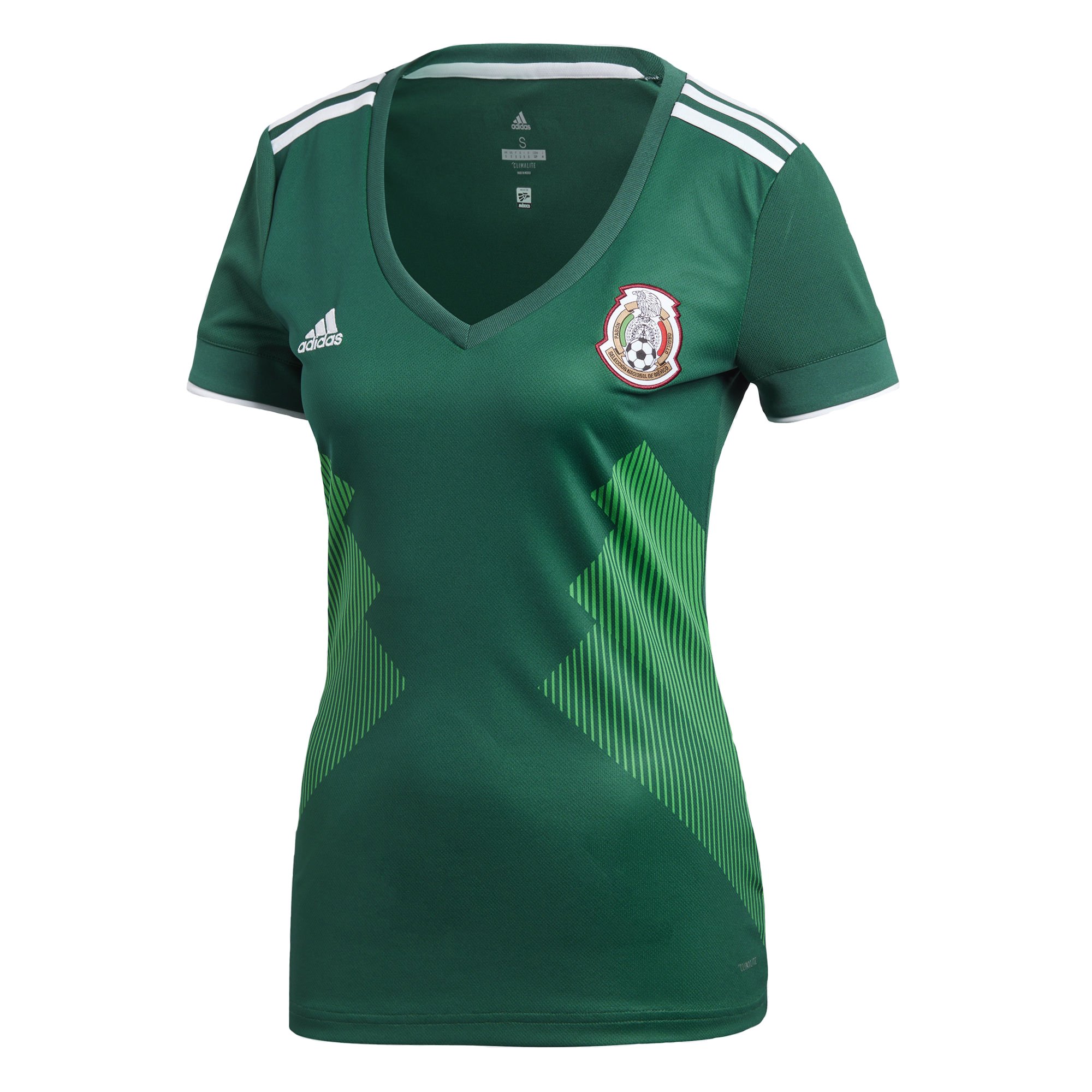 adidasWomen's Mexico Home Soccer Jersey WC 2018