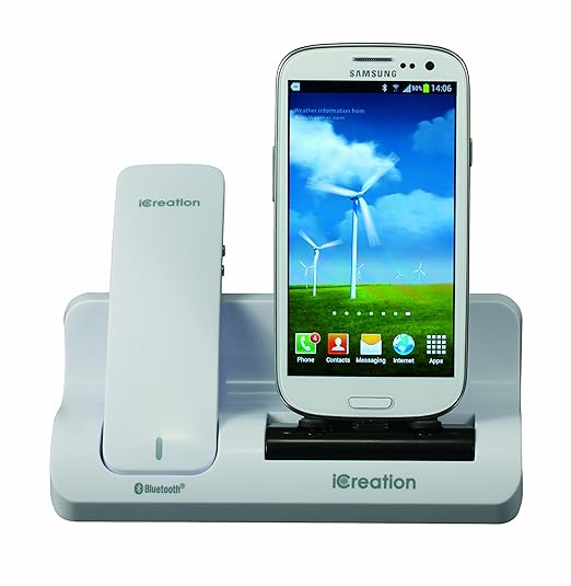 title=i-Creation g-500- Docking station con ricevitore Bluetooth per Samsung Galaxy,