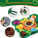 IOKHEIRA Snuffle Mat Dog Feeding Toy Large Medium Small Flowers Design view 2