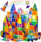 Xekel 120PCS Magnetic Building Tiles Set Educational STEM Toys 3+ view 1