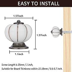 Fall Decorative Knobs for Cabinets and