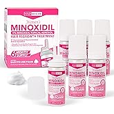 Hair Regen Minoxidil Foam for Women 5% Percent - Women's Hair Growth Treatment for Her - Topical Foaming Minoxidil for Women - Great for Hair Regrowth and Reduce Hair Loss - 6 Pack as 6 Month Supply