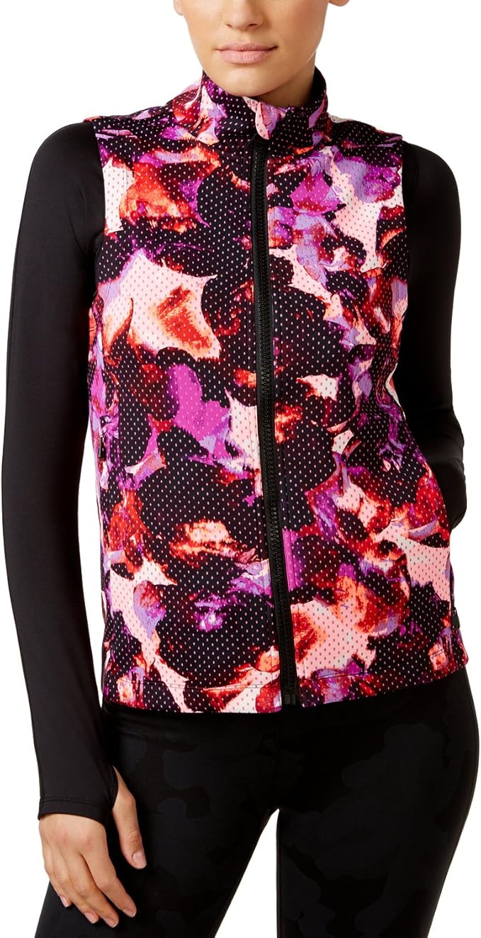 Calvin Klein Performance Womens Printed Scuba Vest at Amazon Women’s