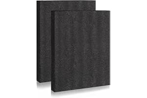 EYSOLD Black Customizable Polyethylene Foam Sheets, 2PACK 12 x 16 x 1.5INCH Thick Padding for Cases & Crafts