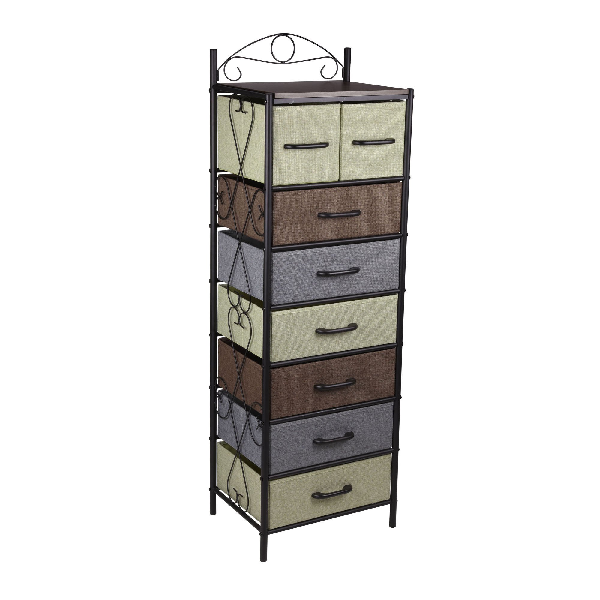 Household Essentials Victorian Style 8-Drawer Tower