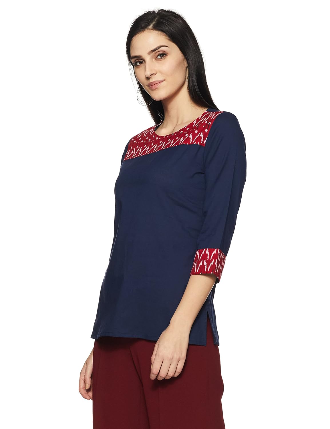 amazon brand- myx women's straight cotton kurta