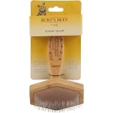 Burt's Bees for Pets Cat Slicker Brush | Removes loose fur, prevents matting, ideal for daily grooming, smooth coat, gentle bristle design daily