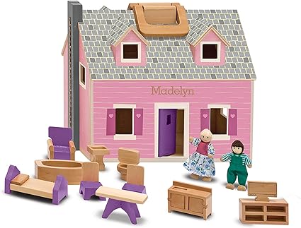 casa de muñecas de madera sams