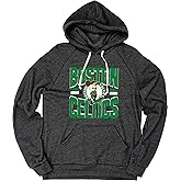 NBA Officially Licensed Tri-Blend Hooded Sweatshirt Basketball Stars Team Color