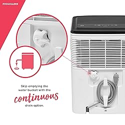 Frigidaire FFAD3533W1 Dehumidifier, Moderate
