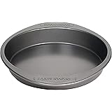 Farberware Nonstick Bakeware Baking Pan / Nonstick Cake Pan, Round - 9 Inch, Gray