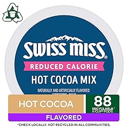 Swiss Miss Reduced Calorie Hot Cocoa, Keurig Single