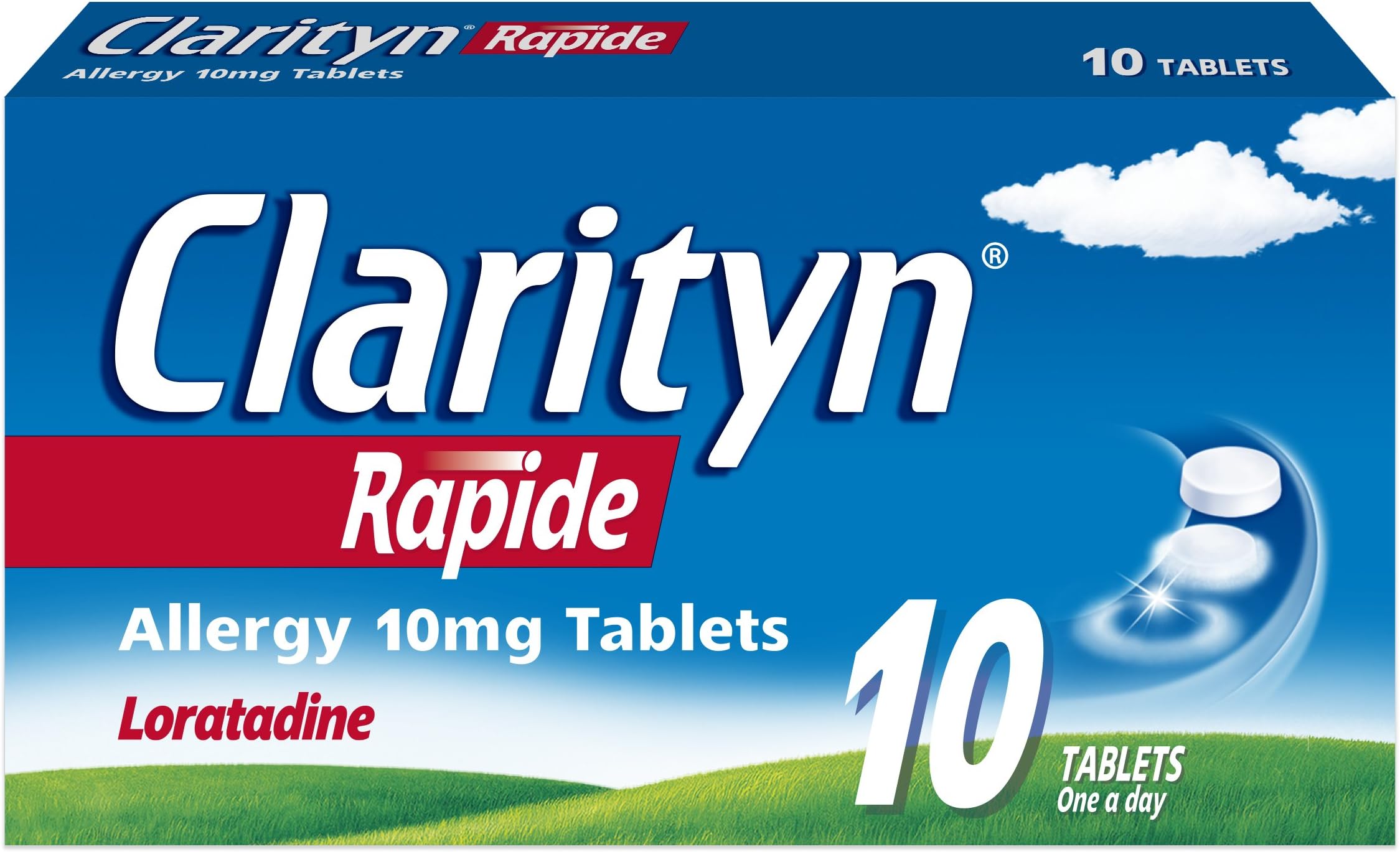 Clarityn 10mg Rapide 10 Tablets