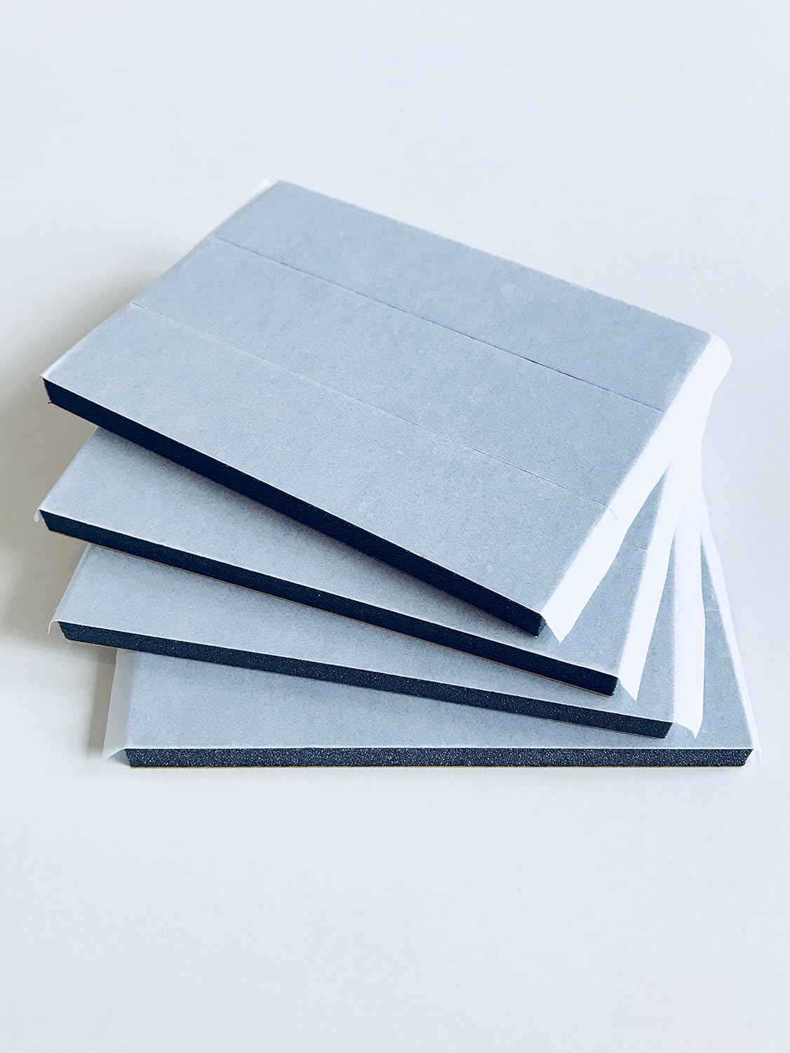 BEK-FIX® 12 Number Plate Double Sided Foam Adhesive Fixing Pads Sticky Pads 6mm Oversized, white, 95mm x 25mm x 6mm - Image 3