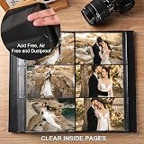 Vienrose Photo Album 4x6 300 Photos Leather Cover Extra Large Capacity view 4