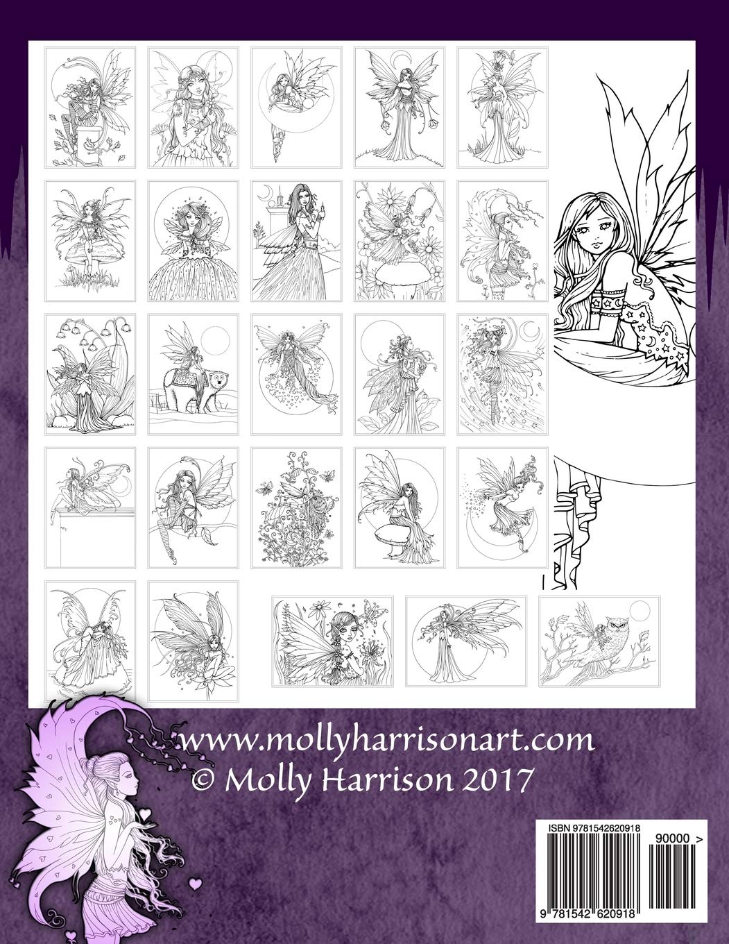 Fairyland A Coloring Book For Adults Fantasy Coloring For