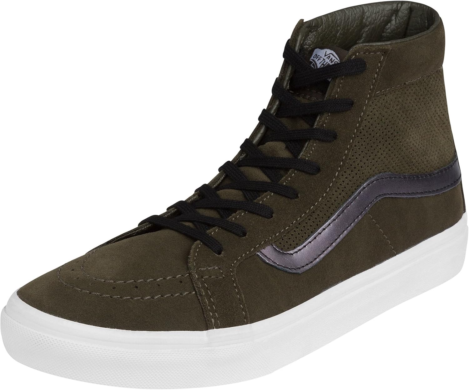 perforated suede vans