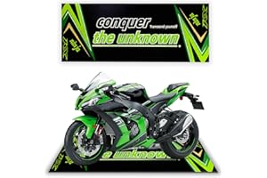 XYSaiXuan Motorcycle Mat,Garage Floor Mat and Premium Absorbent Oil Pad, Protects Garage Floor from Spills, Drips, Splashes and Stains,Reusable,Washable Rubber Parking Mats (Style 5, 31 x 78 in)