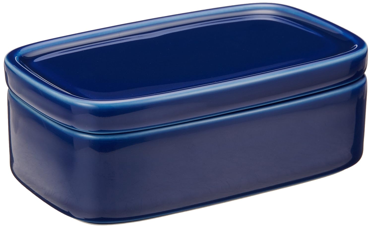 Cerámica Hakusan Conte largo recipiente para mantequilla, etc ...