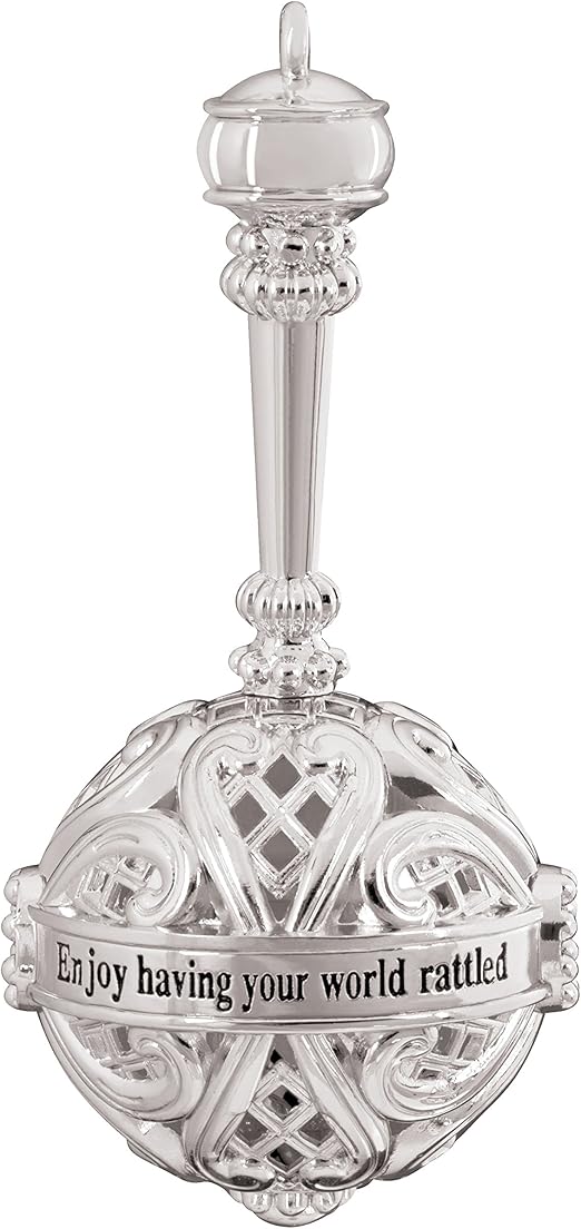 my first christmas rattle