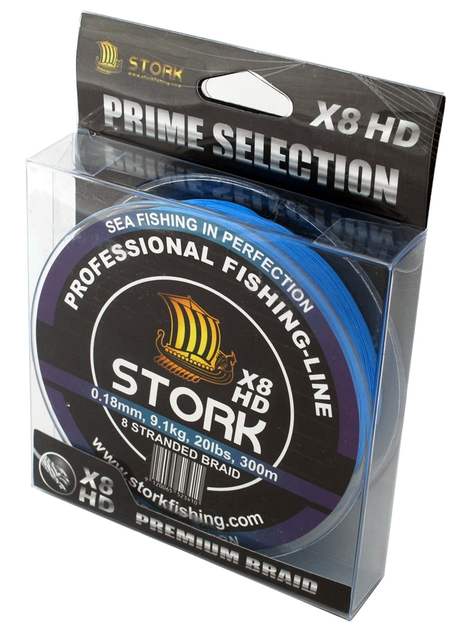 Stork HDx8 8x Premium Braided Fishing Line 300 m