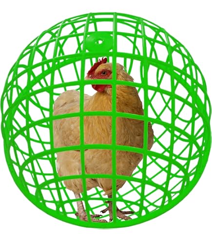 Outdoor Rabbit Enclosure MU Ball-Shaped Movable Chicken Coop