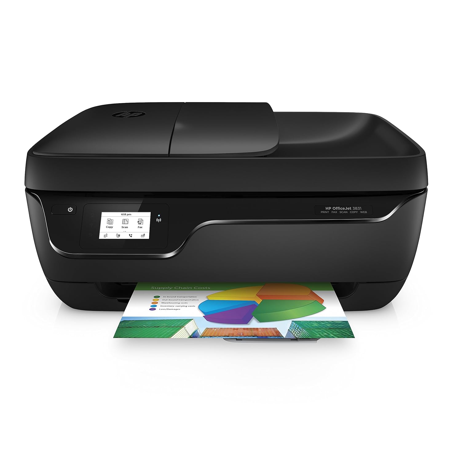HP OfficeJet Impresora multifunción de tinta Wi Fi incluido meses de HP