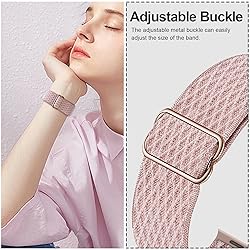 Swhatty Stretchy Nylon Solo Loop Bands Compatible