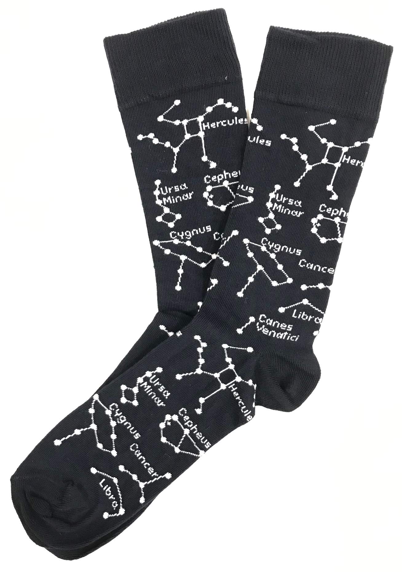 Socks Constellations Stars Cotton for Men (UK: 6-11 / EUR: 40-45)