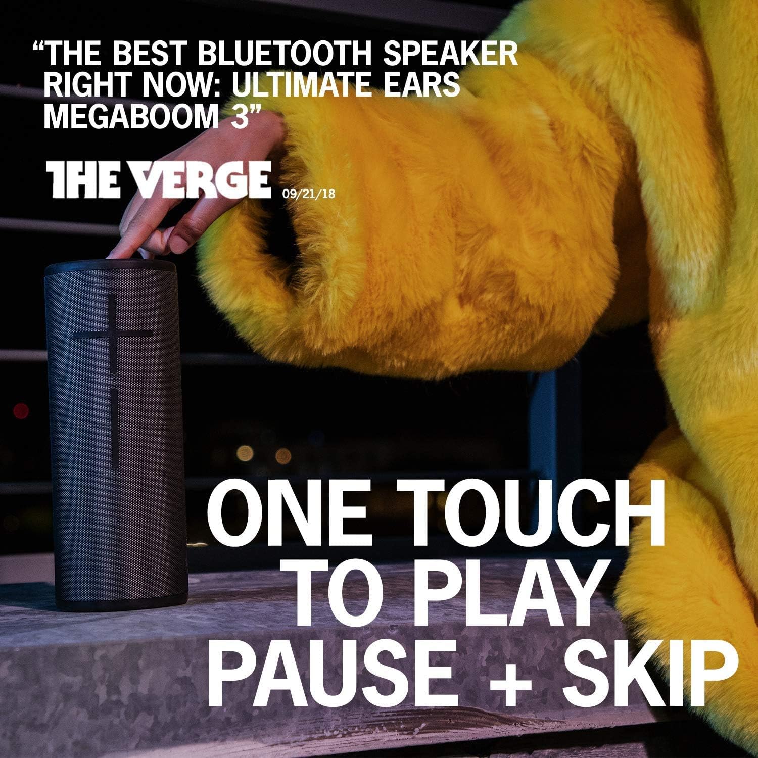 Ultimate Ears MEGABOOM 3 Portable Waterproof Bluetooth Speaker - Lagoon Blue: Electronics