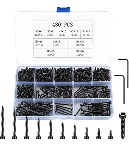 Amazon.com: HPI Racing 106433 Cap Head Screw, M3x58mm (Hex Socket