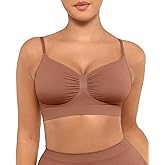 FeelinGirl Bralettes for Women with Support Comfortable Bras No Underwire Seamless Everyday Bras