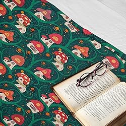Ambesonne Tree House Print Throw Blanket, Abstract