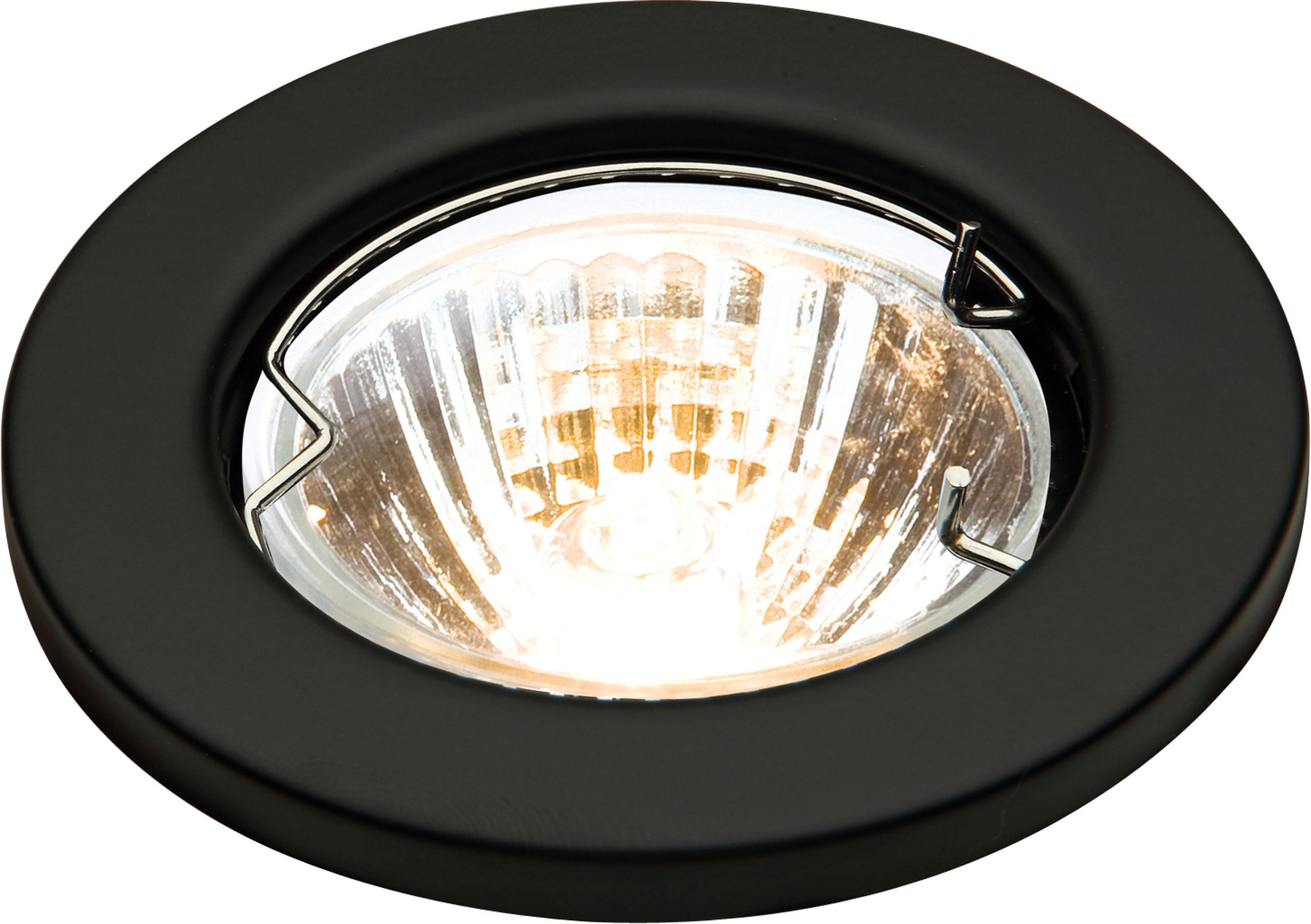 Knightsbridge Low Voltage Downlight, Metal, 50 W, Black