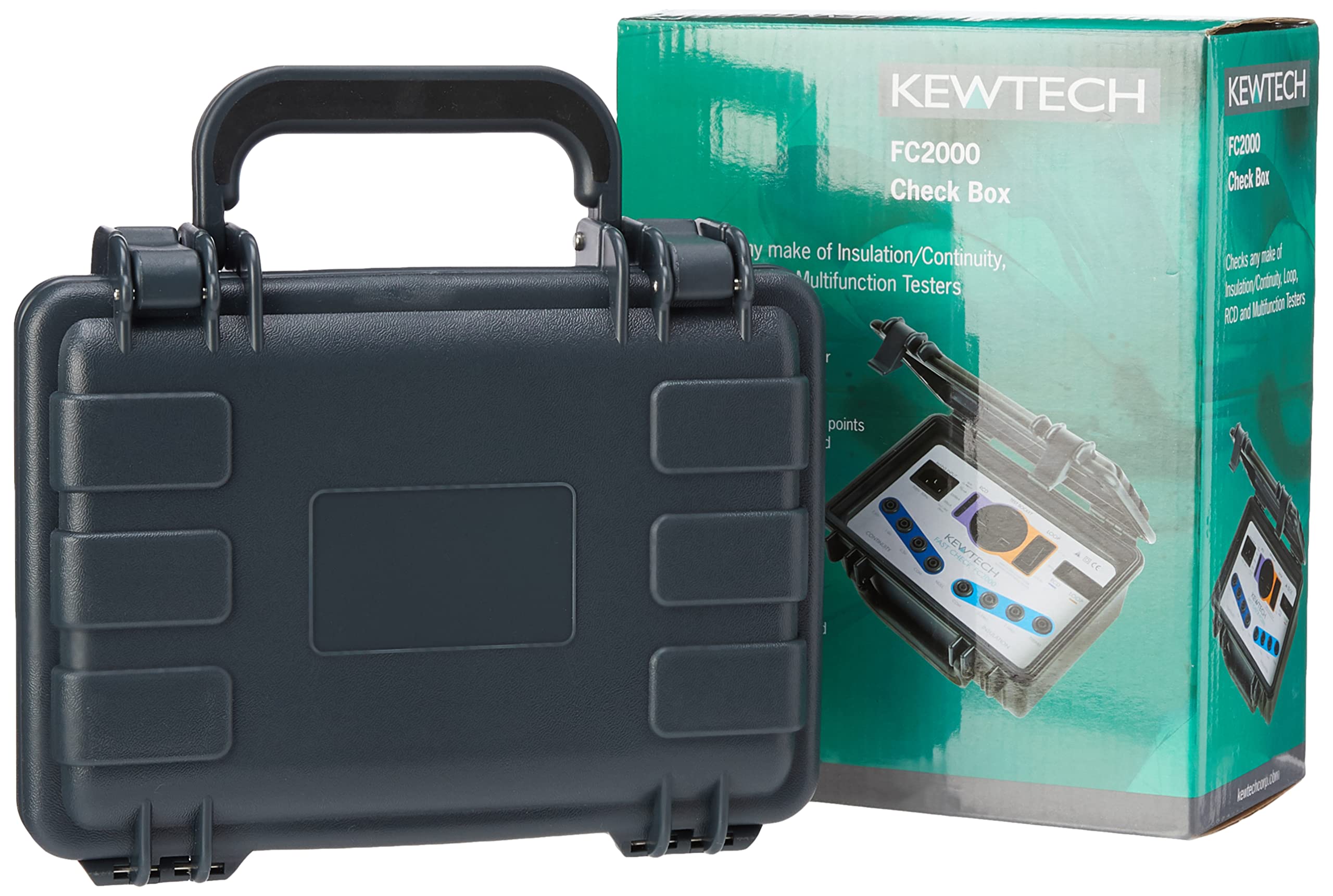 Kewtech FC2000 Fast Check Calibration Check Box for Continuity, Insulation Resistance and Earth Fault Loop Impedance Tester