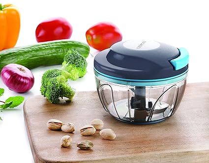 Buy Crystal Plastic Xpress Pull N Chop Mini Chopper 450 Ml