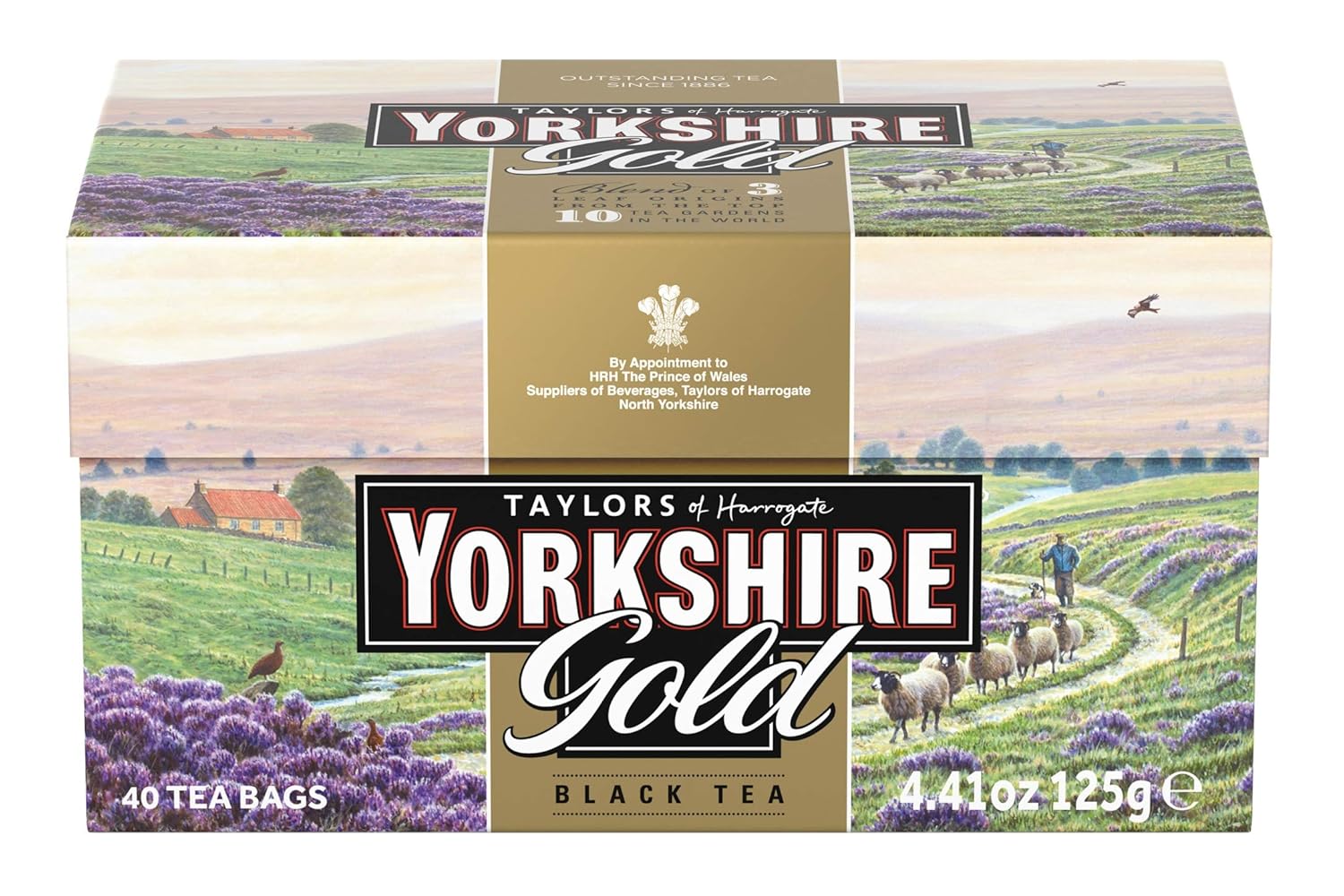 Yorkshire Tea Taylors of Harrogate Yorkshire Gold Tea Bags, 40 Count